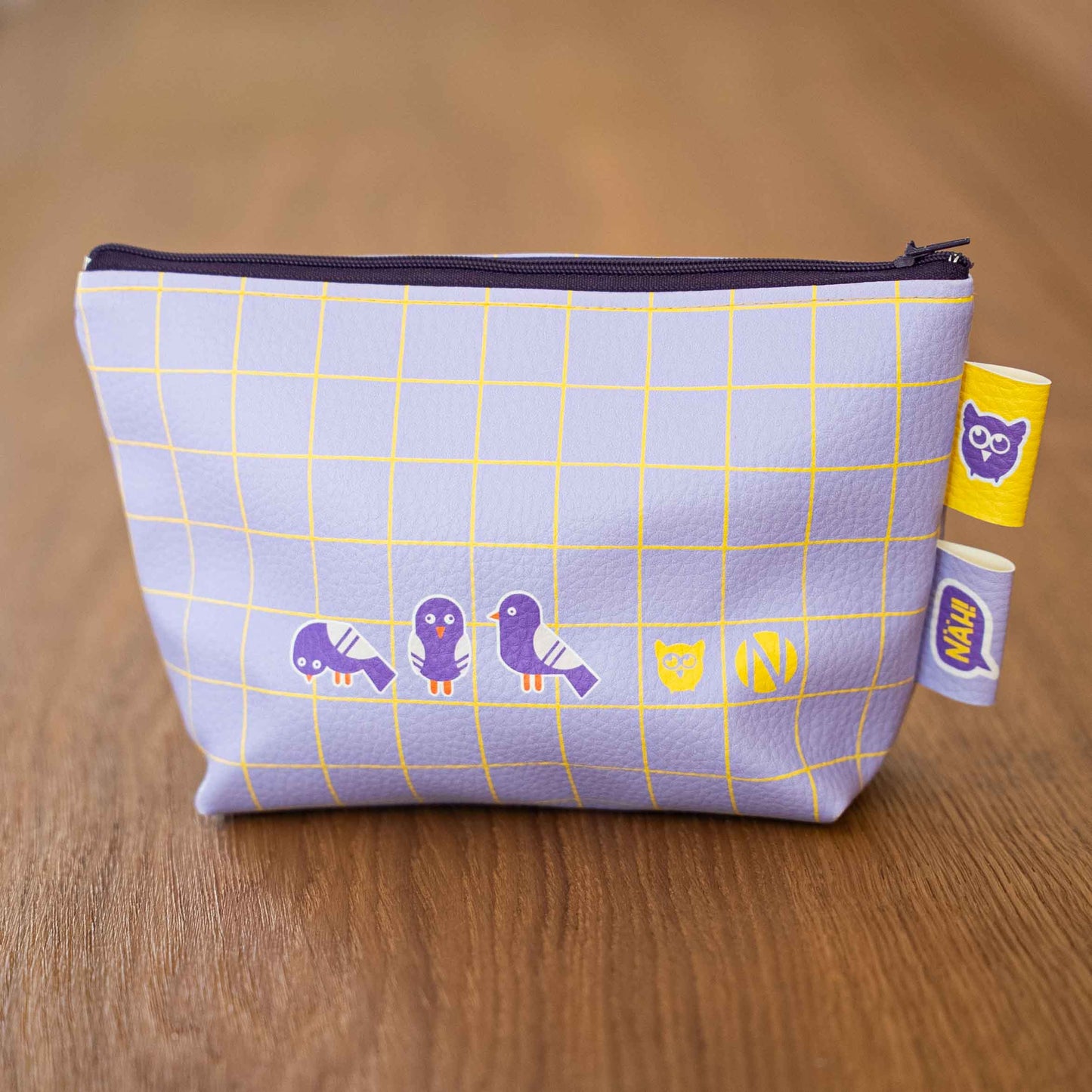 DIY Eule Kosmetiktaschen-Nähset Grid