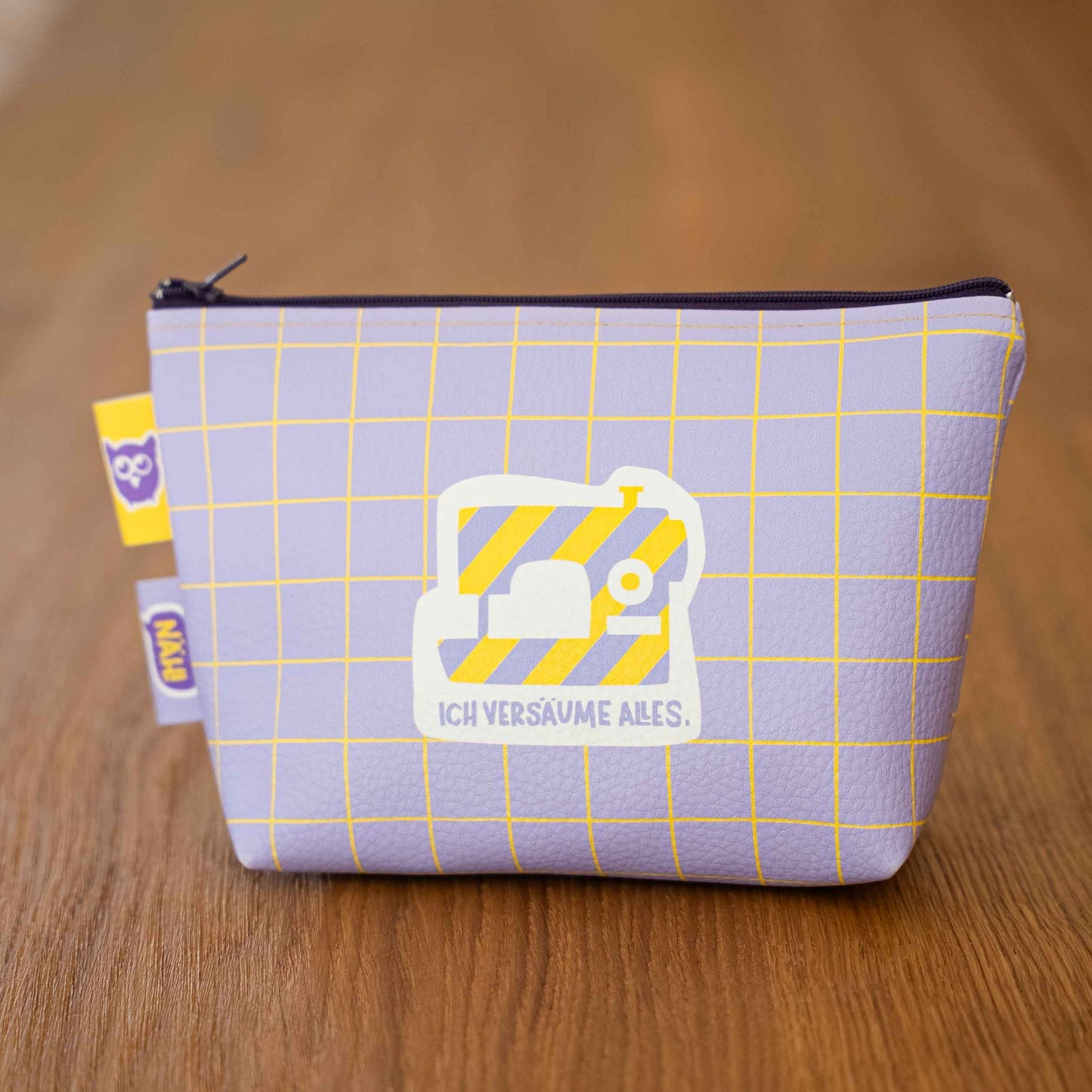 DIY Eule Kosmetiktaschen-Nähset Grid