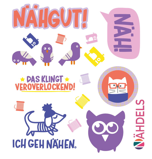 Bügelbild Paneel DIY Eule