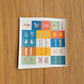 Patch Paneel Schulkinder gelb