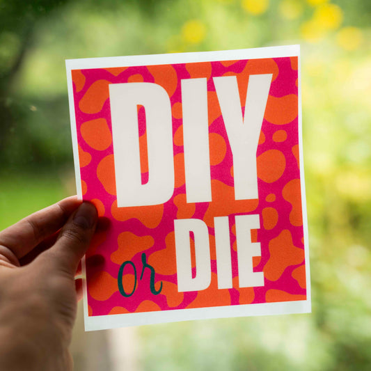 Bügelbild DIY or DIE