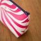Kosmetiktaschen-Nähset Wild Zebra