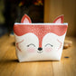 Kosmetiktaschen-Nähset Sweet Animals Fuchs