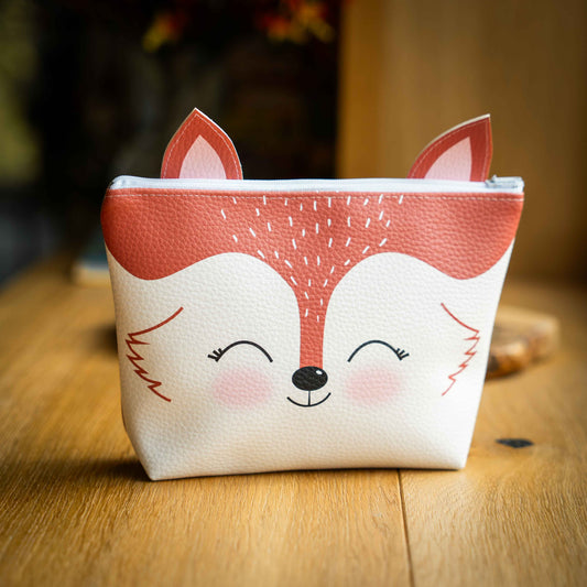 Kosmetiktaschen-Nähset Sweet Animals Fuchs