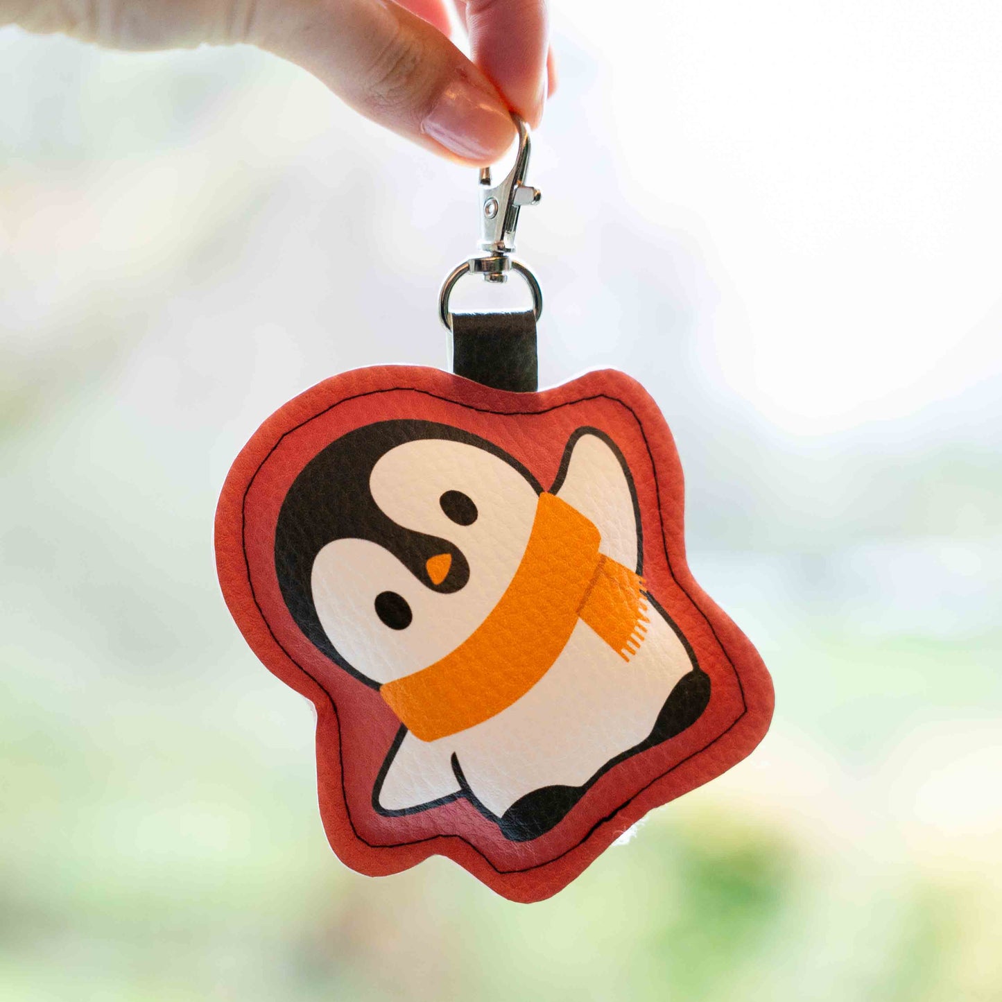 Taschengebömsel Pinguin Schal