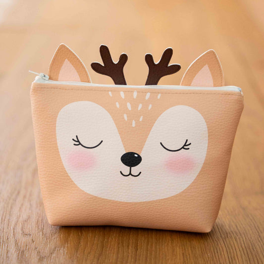 Kosmetiktaschen-Nähset Sweet Animals Reh