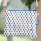 Taschenset Blue Blätter