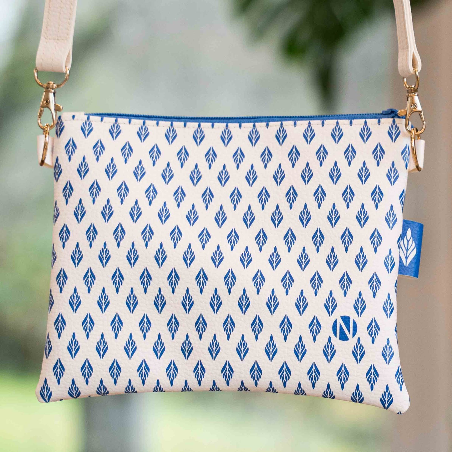 Taschenset Blue Blätter