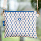 Taschenset Blue Blätter