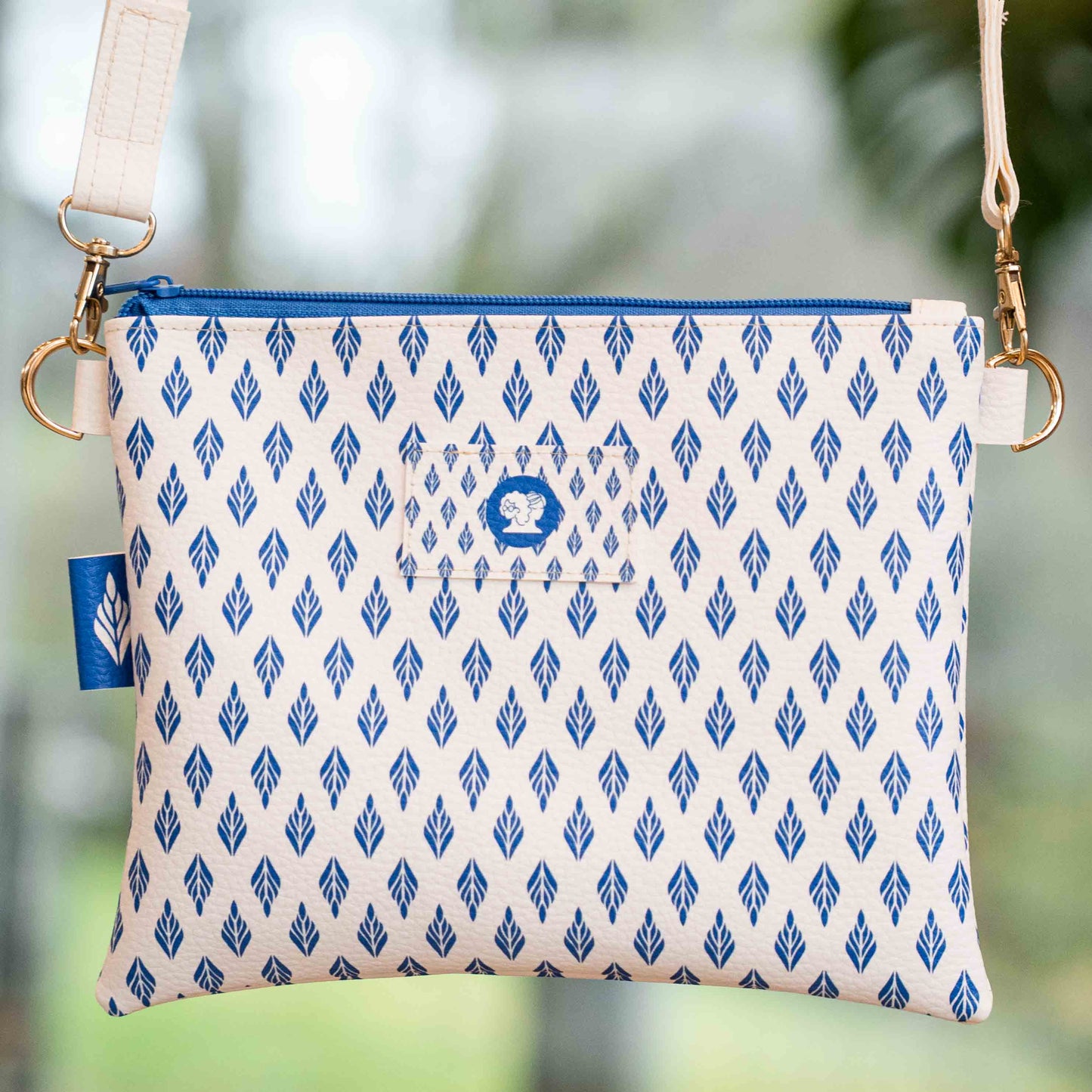 Taschenset Blue Blätter