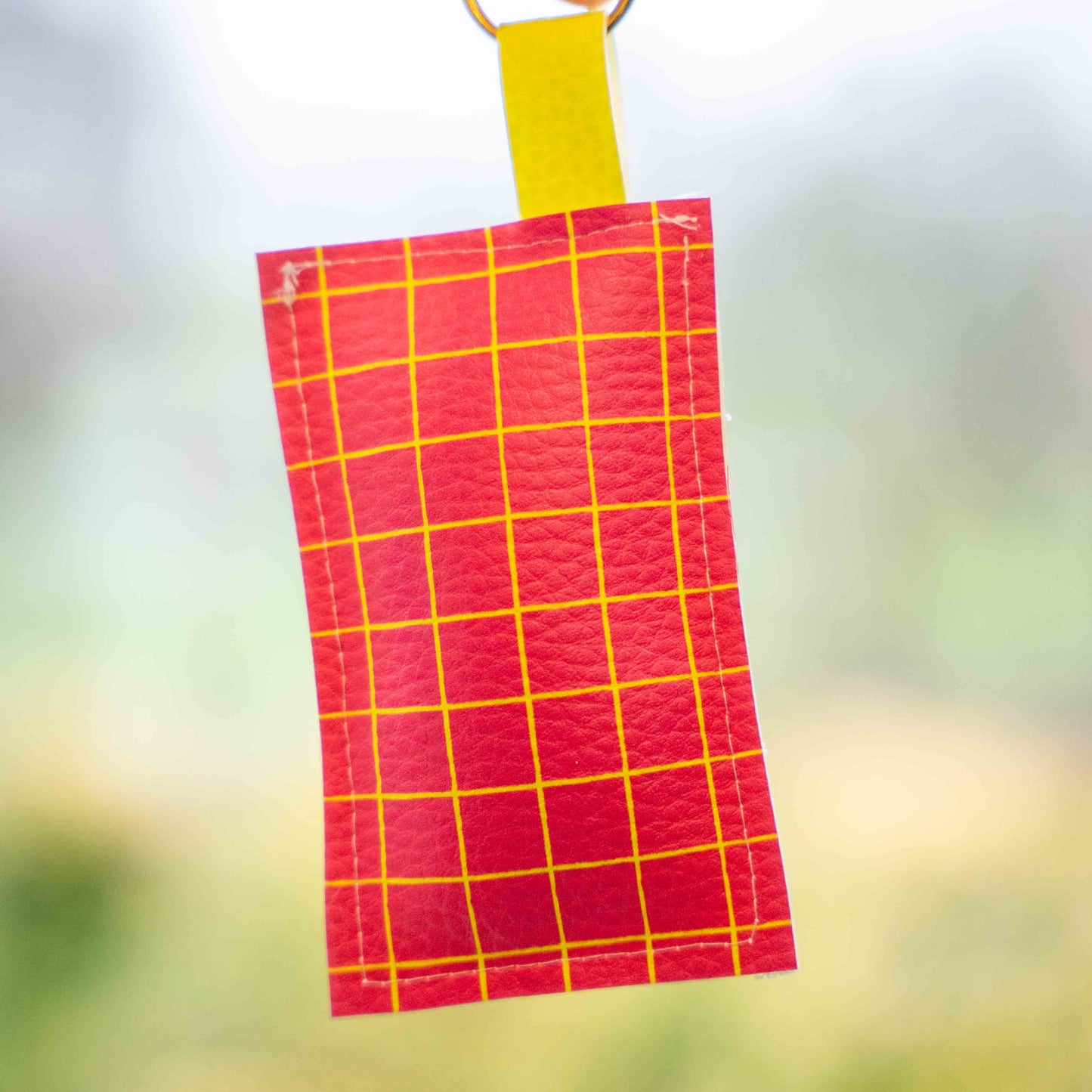 Taschengebömsel Liebs Pink Grid