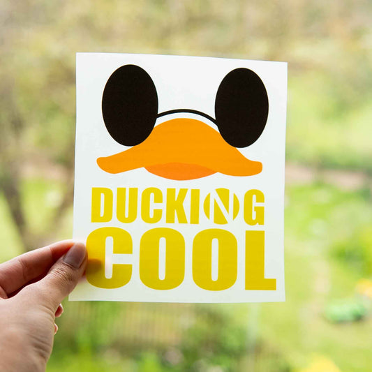 Bügelbild Ducking Cool