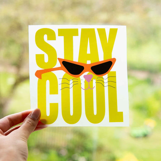 Bügelbild Stay Cool