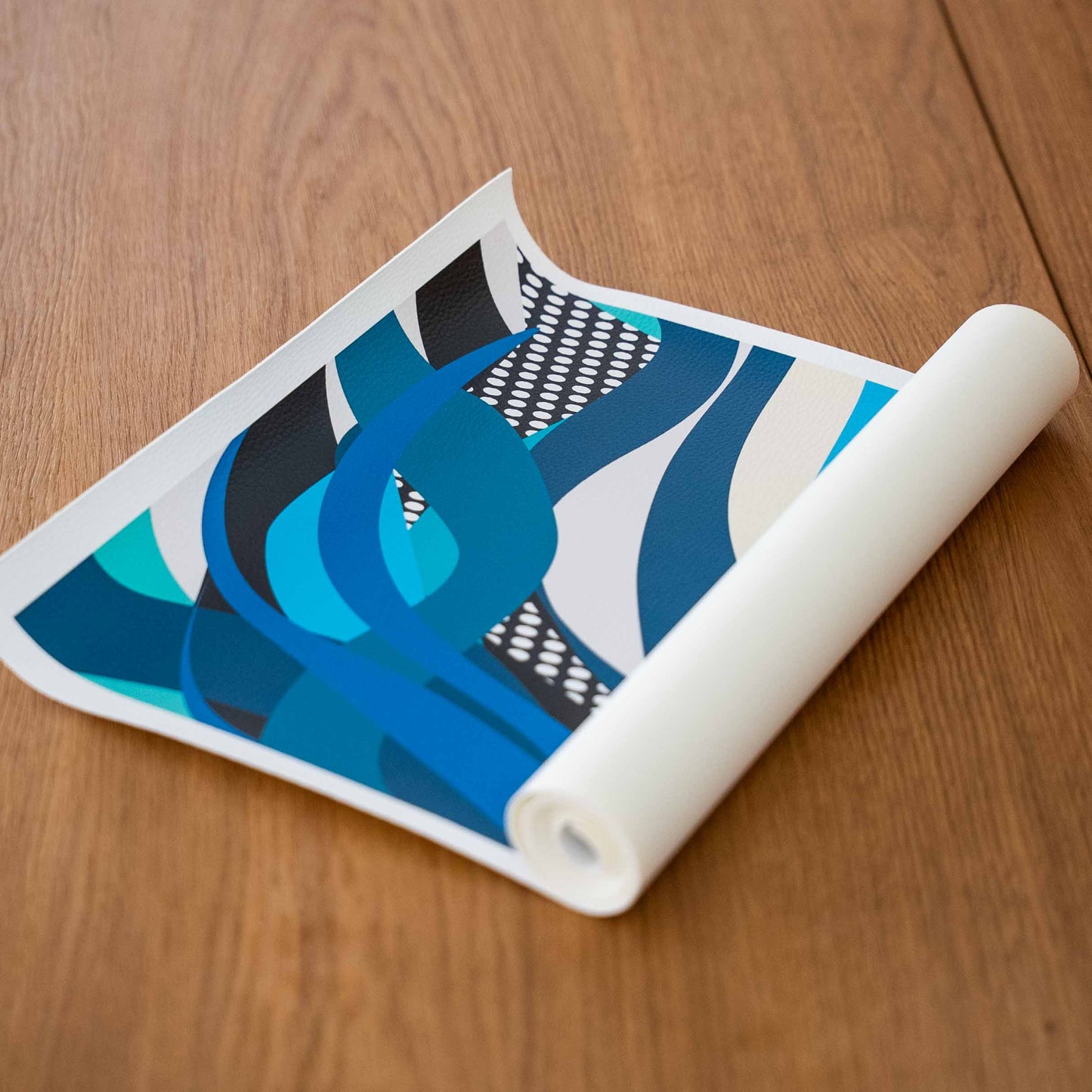 Designpaneel Wild Blue Mixed Color