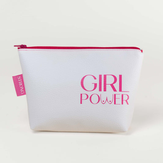 Kosmetiktaschen-Nähset Pink Ribbon Girl Power