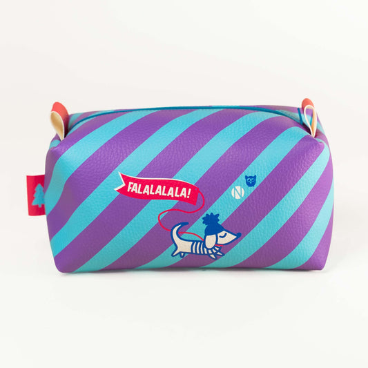 VORBESTELLUNG DIY Eule BoxyBag Paneel Streifen Falalalala