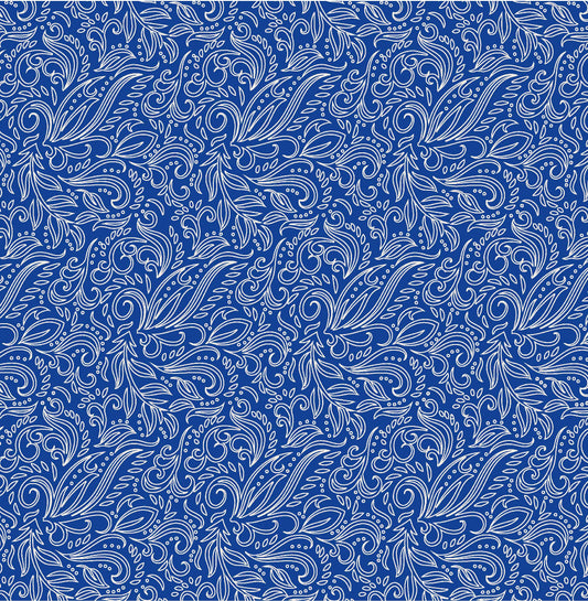 Designpaneel Blue TWIST Blüten