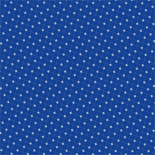 Designpaneel Blue TWIST Würfel