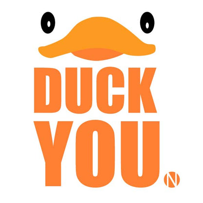Bügelbild Duck You