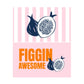 Statement Patch Freche Früchte Feige