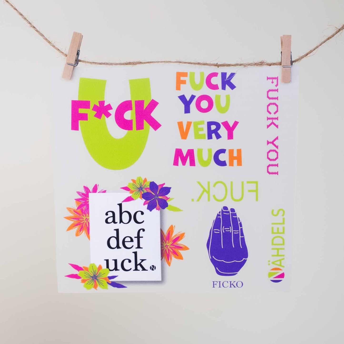 Bügelbild Paneel FY