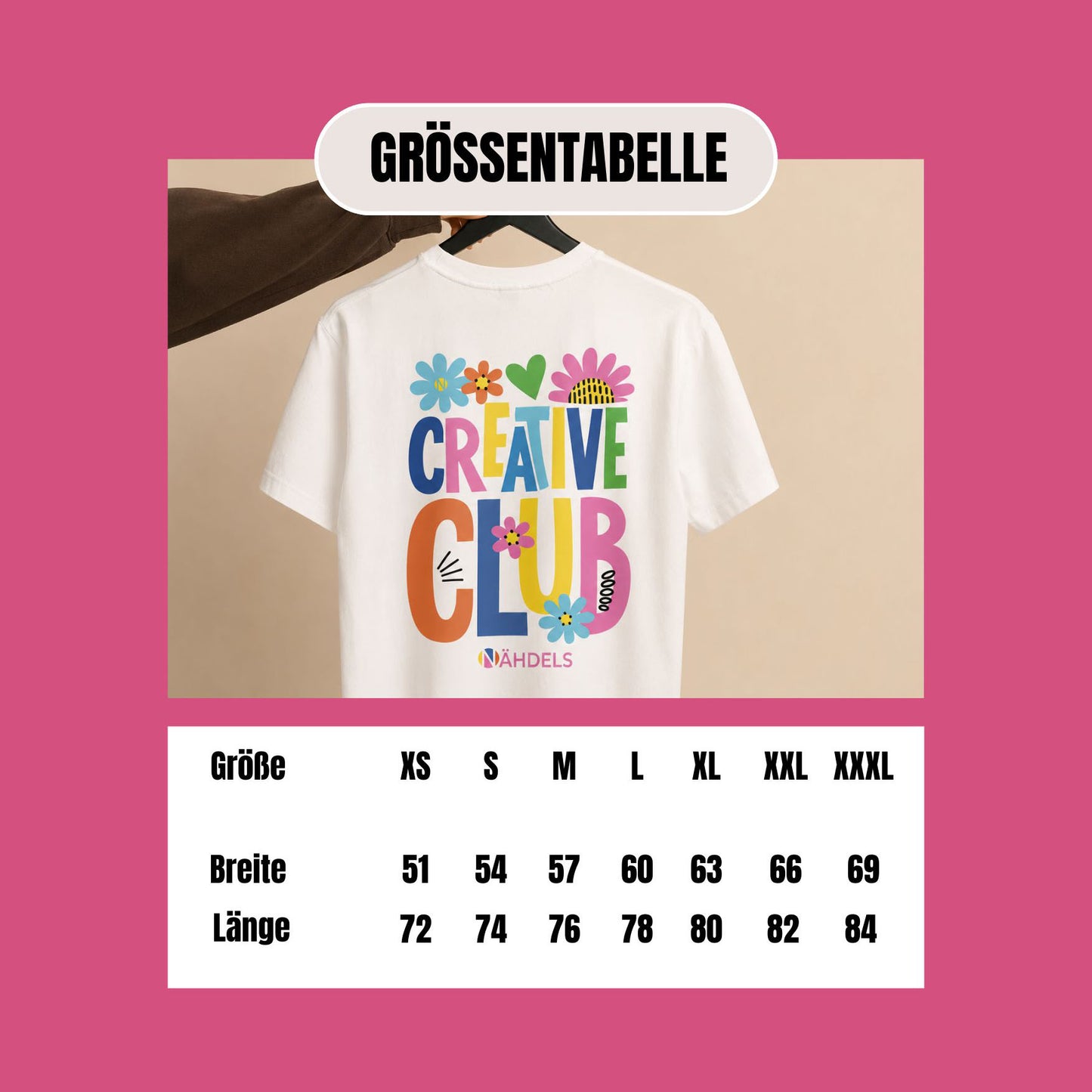 Oversize Statementshirt Creative Club