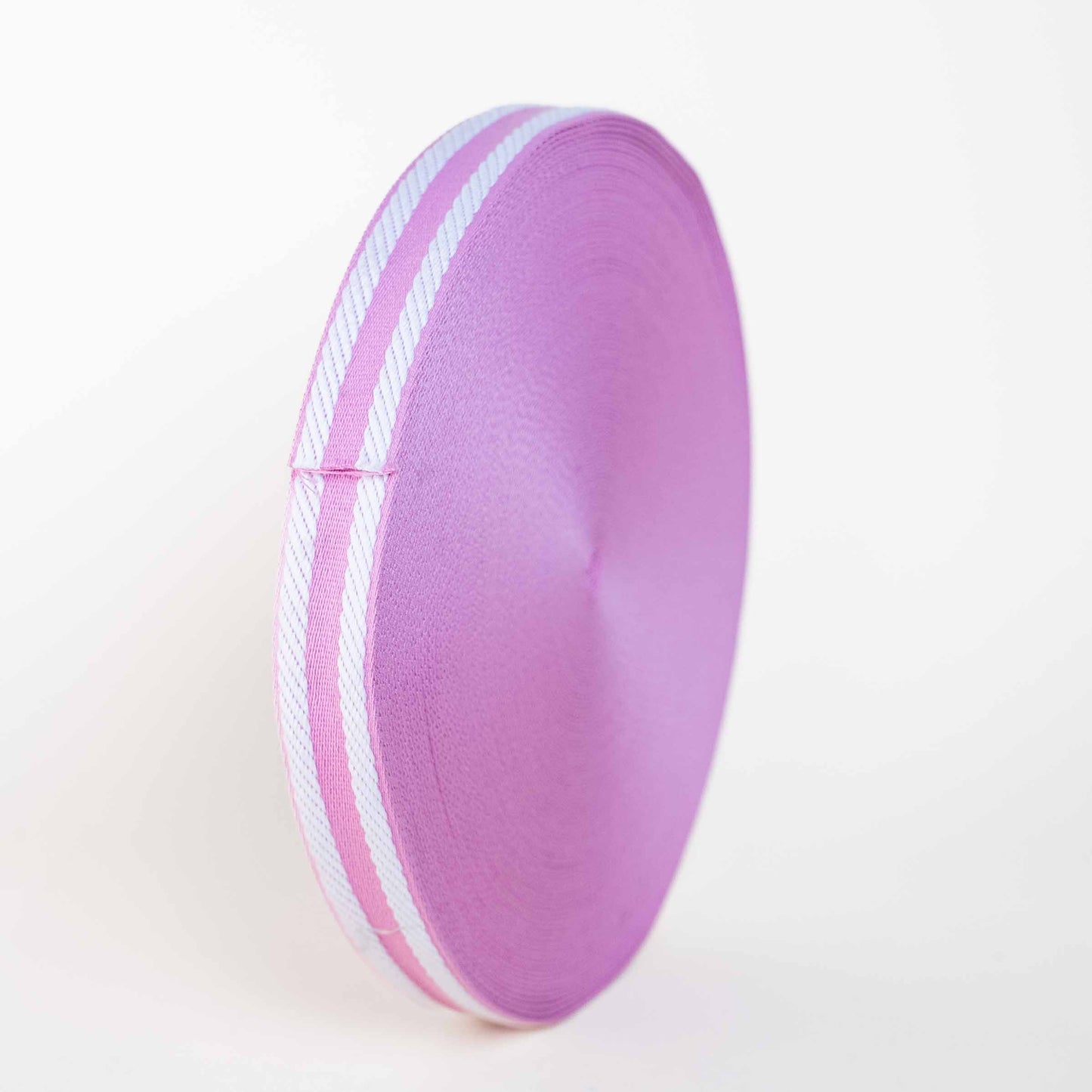 Gurtband Rosa Weiß