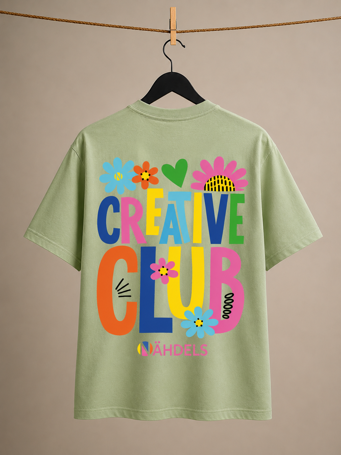 Oversize Statementshirt Creative Club