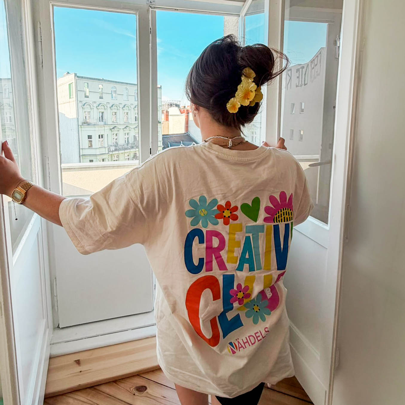 Oversize Statementshirt Creative Club