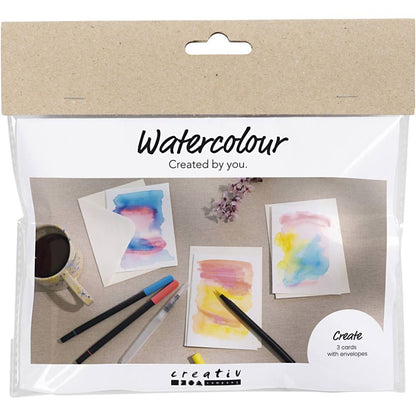 DIY Set Watercolour "Karten"