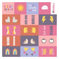 Patch Paneel Kindergarten lila