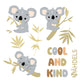 Bügelbild Paneel Kinder Koala