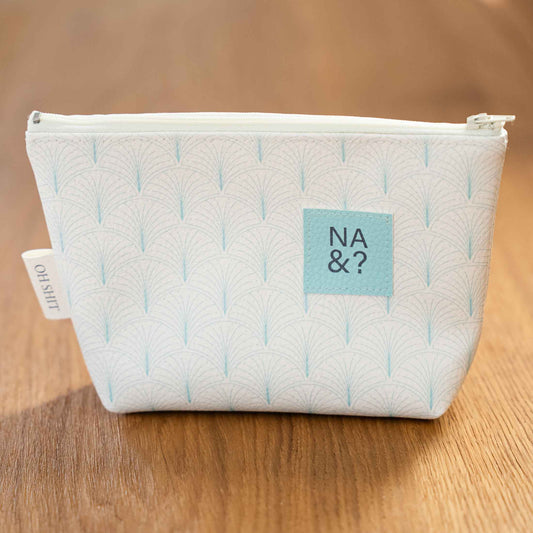 Kosmetiktaschen-Nähset Negativ Words Merde