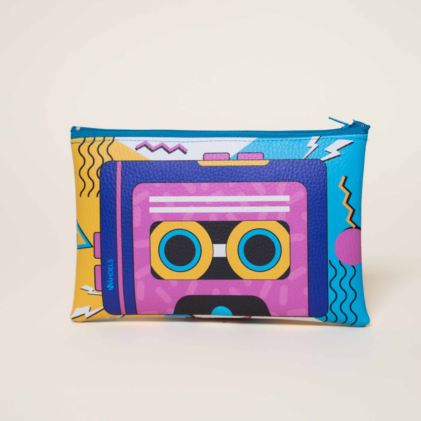 Mäppchen Retro Walkman Graffiti