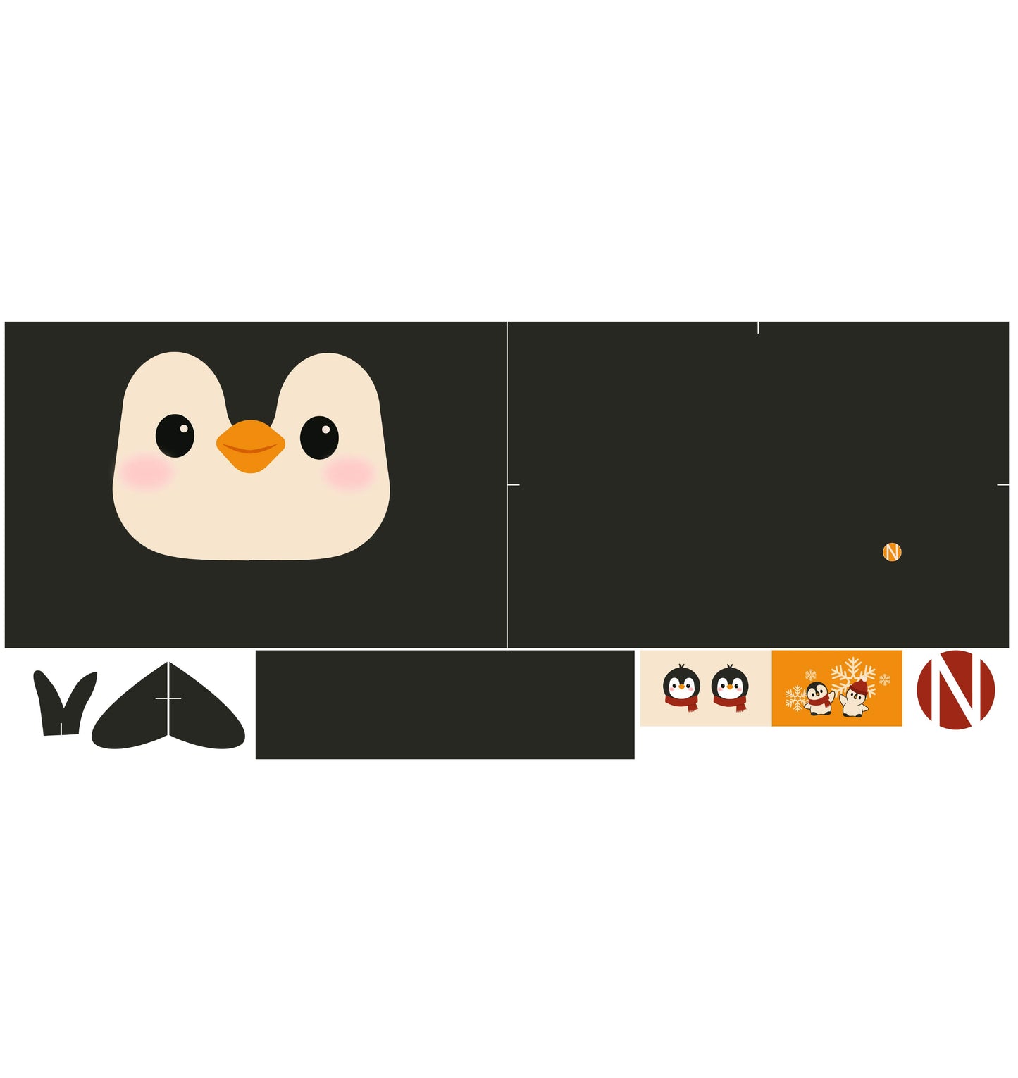 Mäppchen Sweet Animals Pinguin