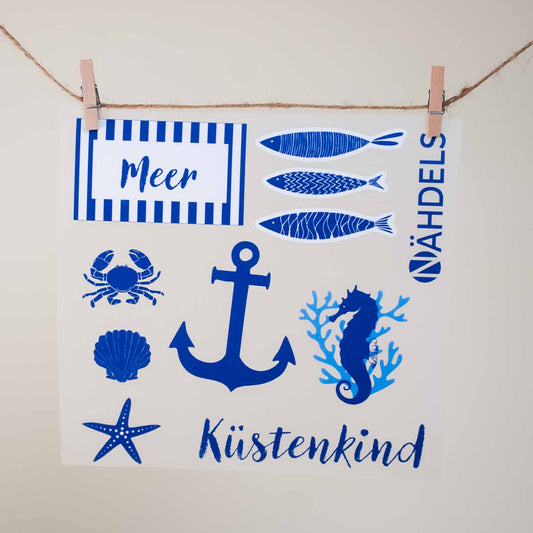 Bügelbild Paneel Maritim