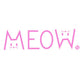 Bügelbild Pfote MEOW