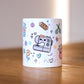 Tasse Nähdoodles glänzend