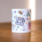 Tasse Nähdoodles matt