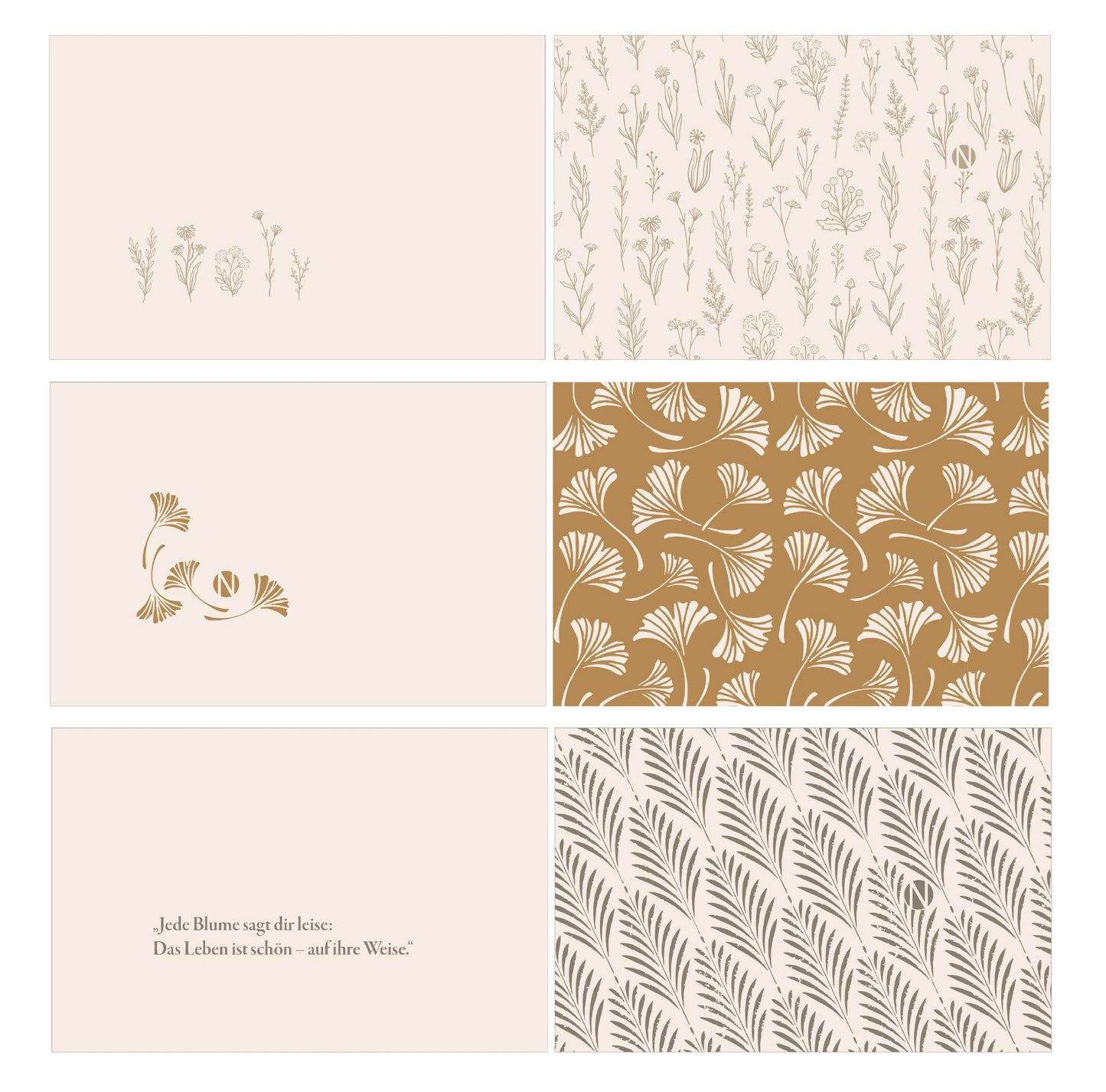 Mäppchen Panel Flower