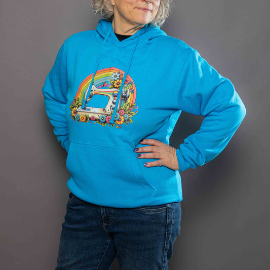 Nähmaschinen Hoodie 84093