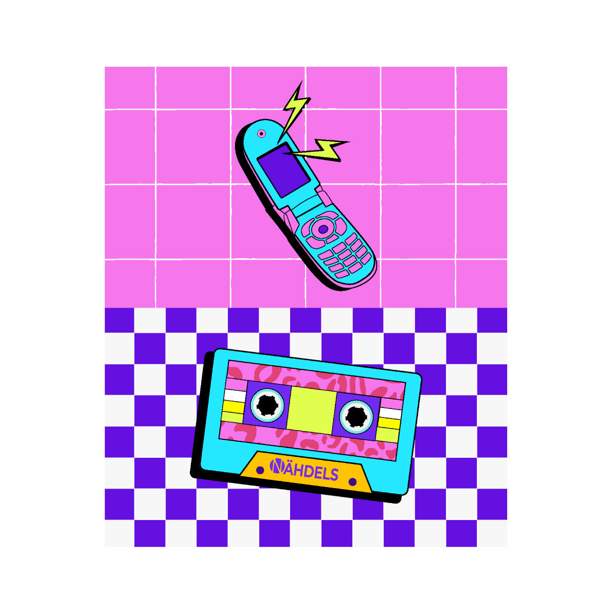 Statement Patch Retro Handy