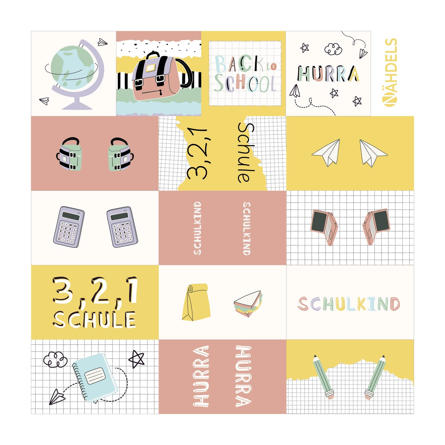Patchpalette Schule