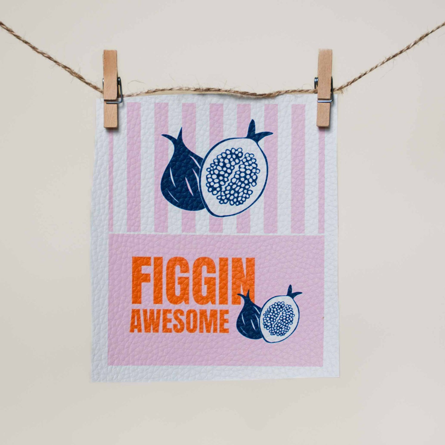 Statement Patch Freche Früchte Feige