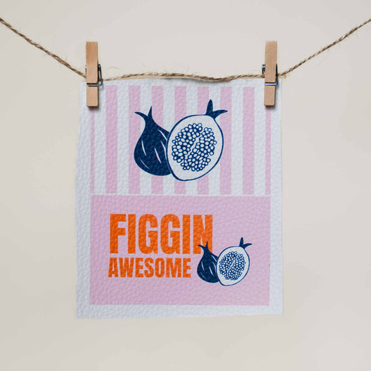 Statement Patch Freche Früchte Feige