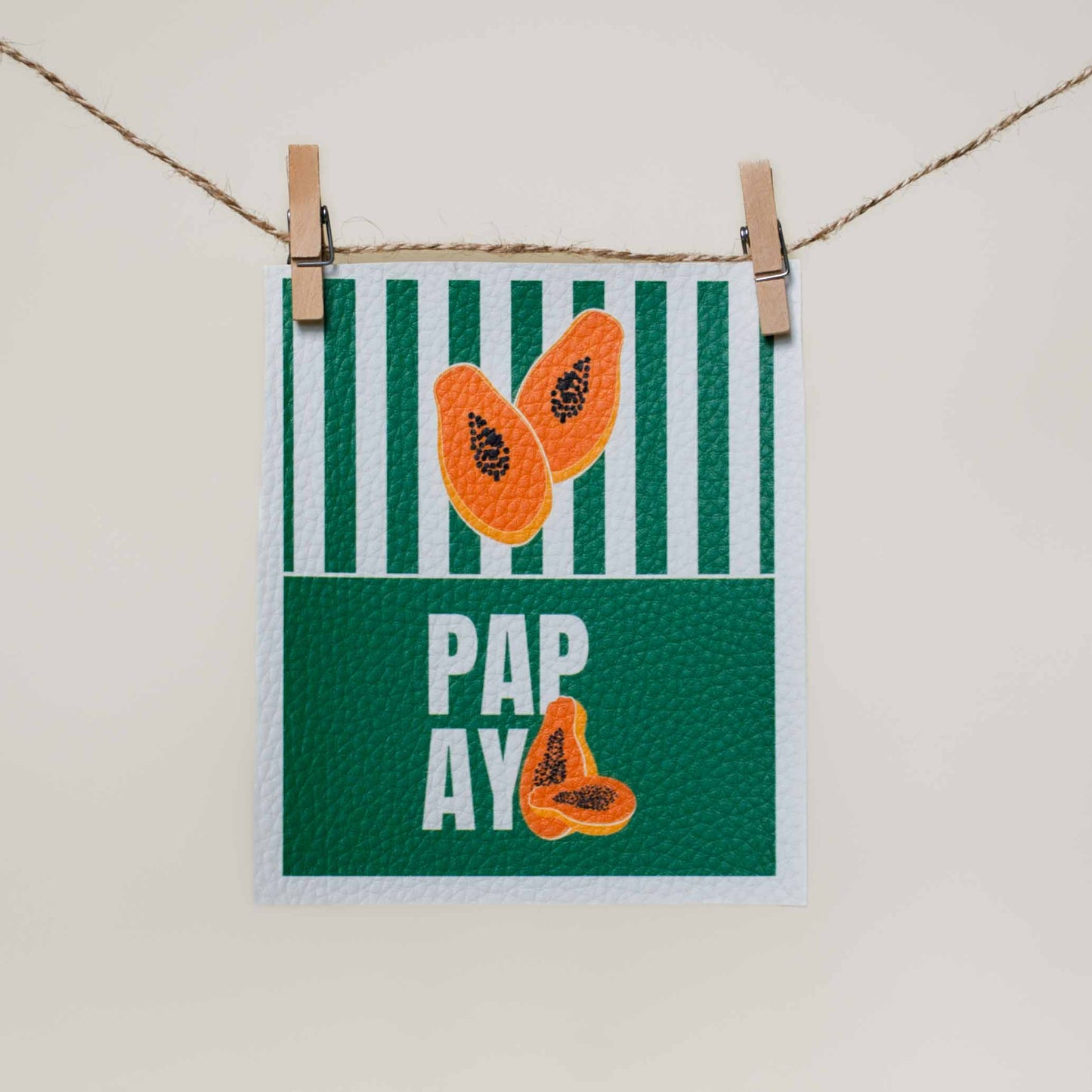 Statement Patch Freche Früchte Papaya