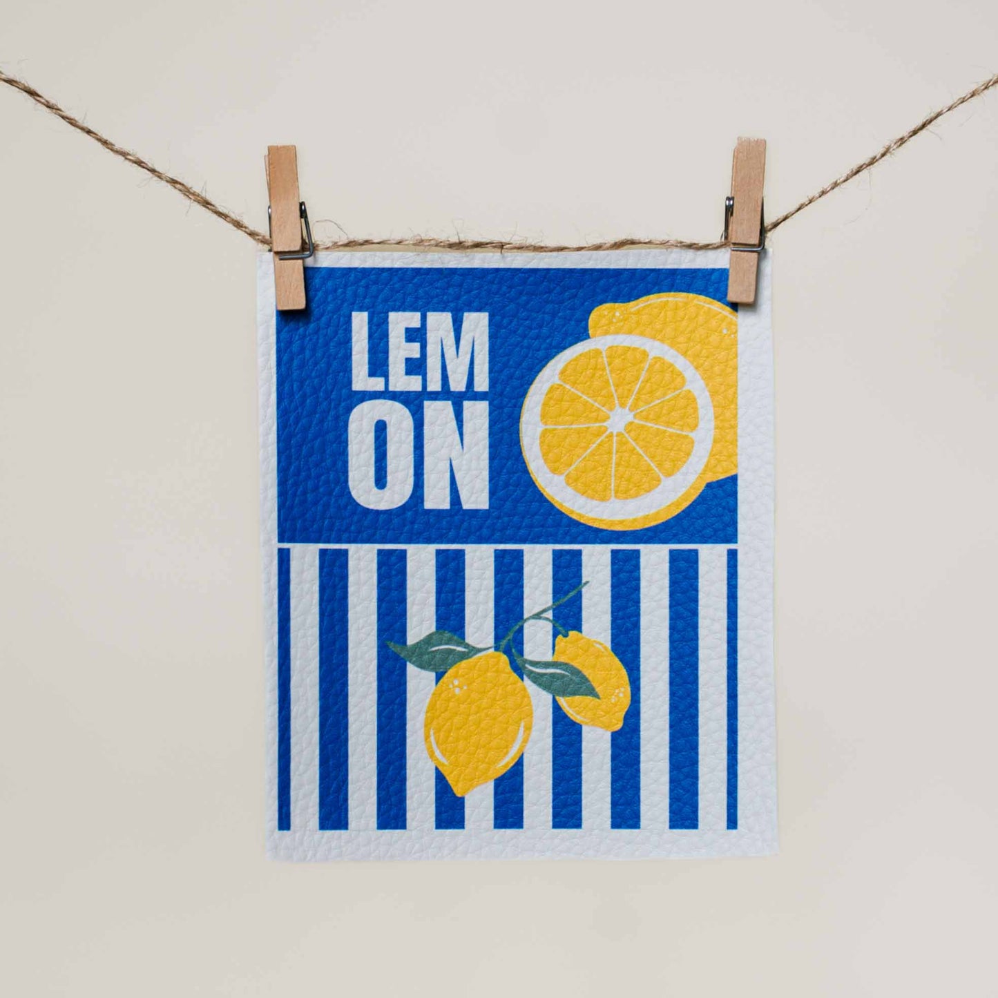 Statement Patch Freche Früchte Zitrone