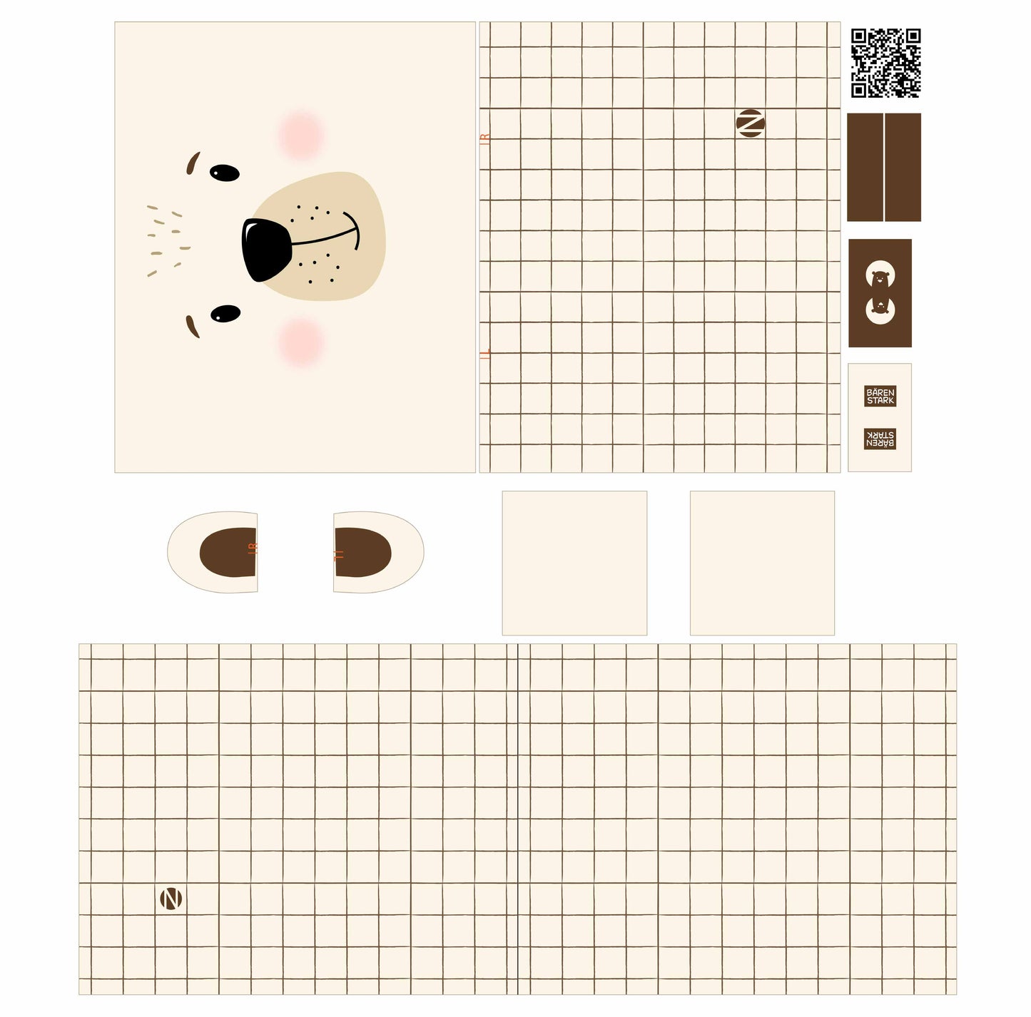 Taschenset Sweet Animals Bär