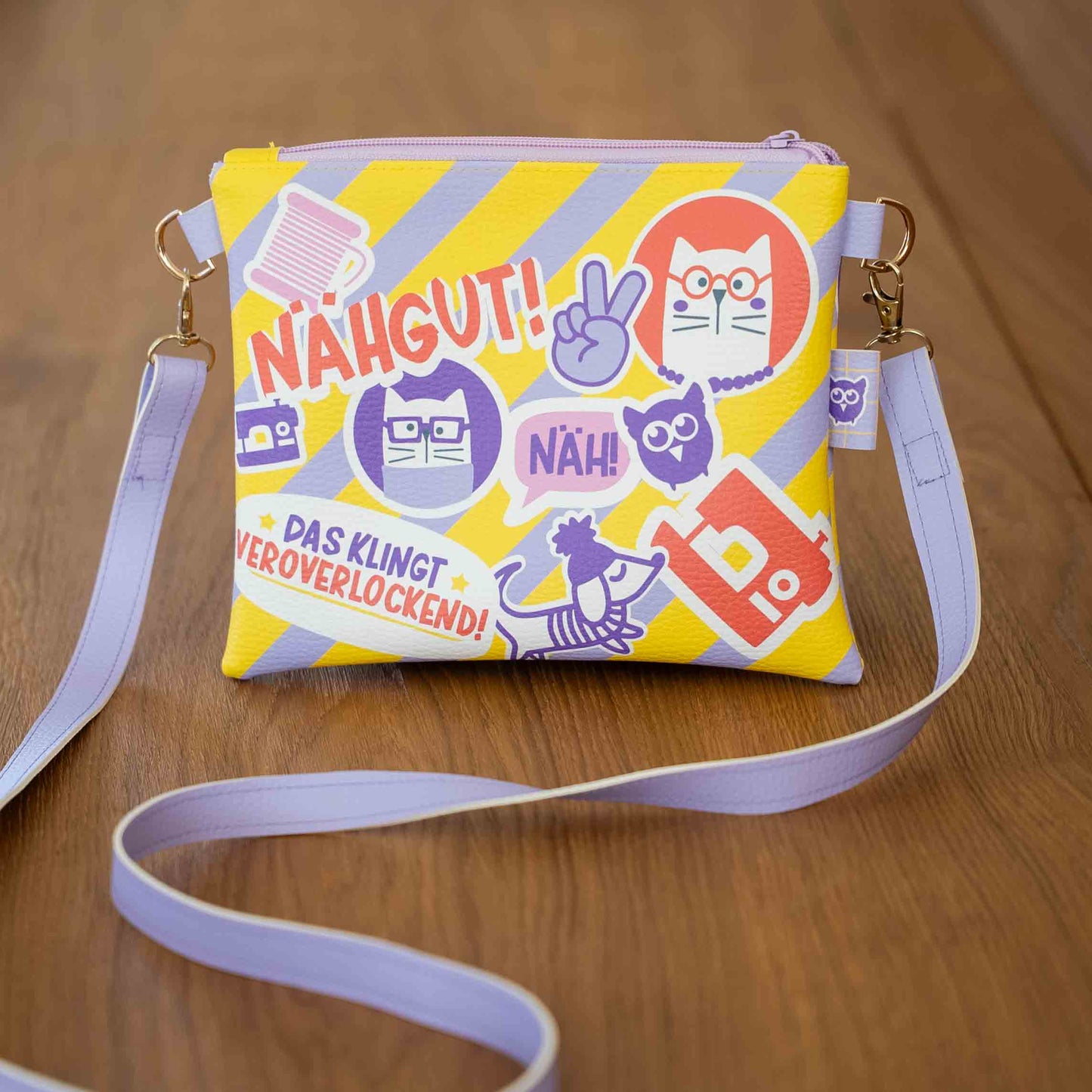 DIY Eule Taschennähset