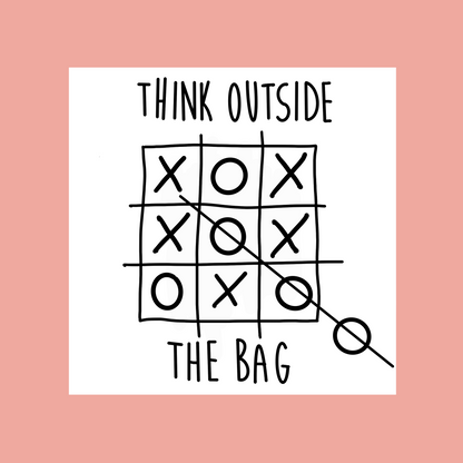 Plotterdatei "Think outside the Bag"